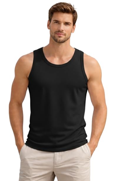sqf Men's Sleeveless Round Neck Cotton Vest Or Sendo-picture-46