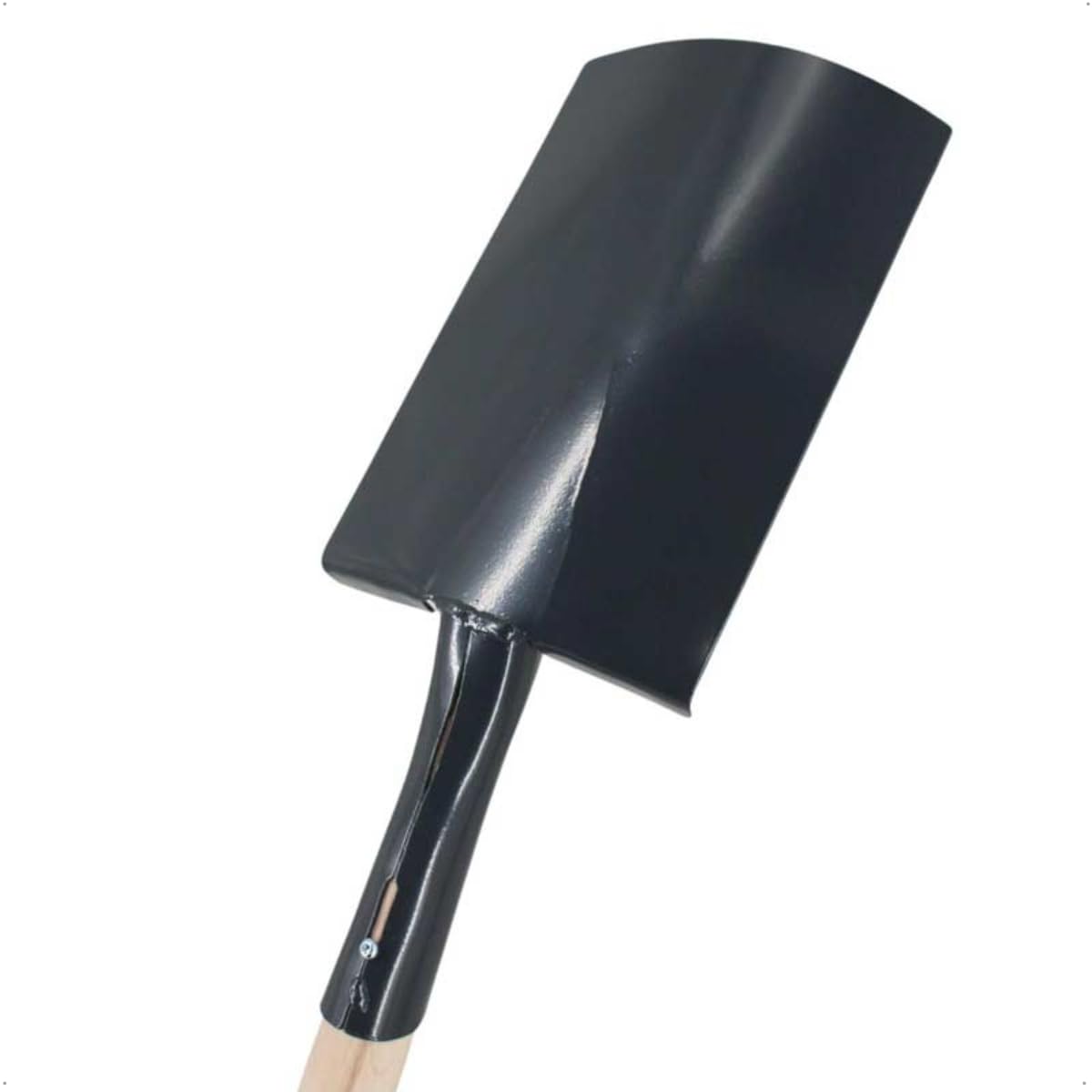 Rekord Damenspaten (Stahl, pulverbeschichtet) mit 85 cm T-Stiel aus Buchenholz, Arbeitsbreite 16 cm, Gewicht 1,6 kg, Gärtnerspaten, für leichtes Umgraben von schweren Böden