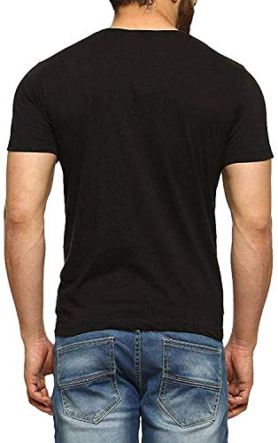 Image of Fashion Gallery Men's Regular Fit T-shirt (FG-MID-HS-DK
