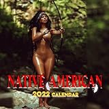Native American Girls 2022 Calendar: Naked Girls Small Monthly Planner Calendars Jan 2022 To Dec...