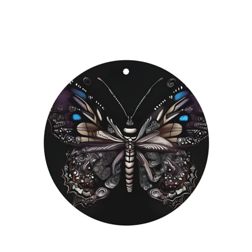 Science Butterfly hojas aromáticas para coche miniatura 1