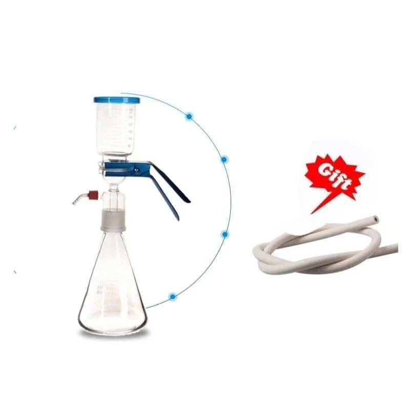 Equipo de filtración al vacío de laboratorio de 1000 ml, filtro de membrana, equipo de filtración con núcleo de arena