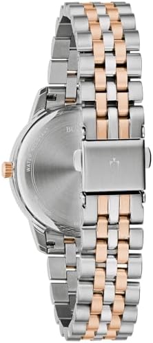 Amazon.co.jp: Bulova レディース クラシック ダイヤモンド ツートーン