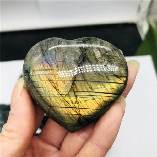 Labradorite cœur de qualité supérieure éclat unique pour collectionneur - 3