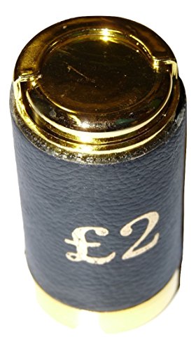 £2 coin holders black leather choose from 2 or 4 holders! Holds 15 coins (two pound coin holders) (1 holder)