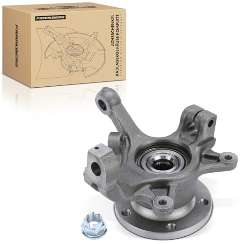 Frankberg Steering Knukle Assembly Front Right Compatible with Movano Estate J9 1.9L-3.0L 1998-2010 Master II Box FD 2.5L-3.0L 1998-2010 Replace# 8200642123