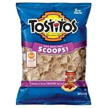 Tostitos Scoops Tortilla Chips 10 oz Pack of 6