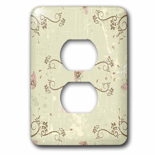 Housse de prise décorative double ouverture 3dRose lsp_42535_6 robuste - 2