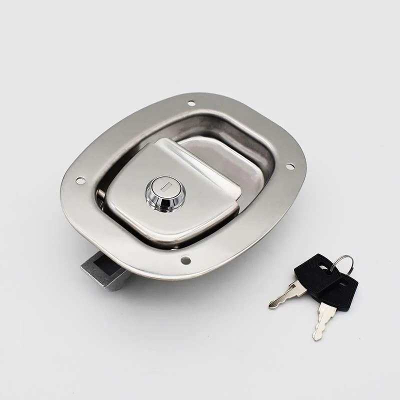 MS866-29 Stainless Steel Special Vehicle Toolbox Press Type Generator Lock Panel RV Trailer Caravan