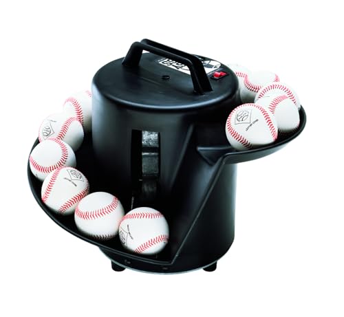Easy Toss - Portable Soft Toss Machine. No adjustments Necessary. Just Load Balls and Turn it on. Internal Rechargeable Battery Lasts up to 8 Hours.