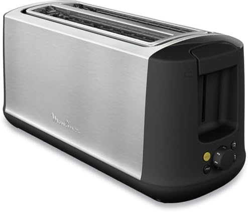 Moulinex Subito Select Toaster, 2 Long Slots, 7 Toast Levels, Def...