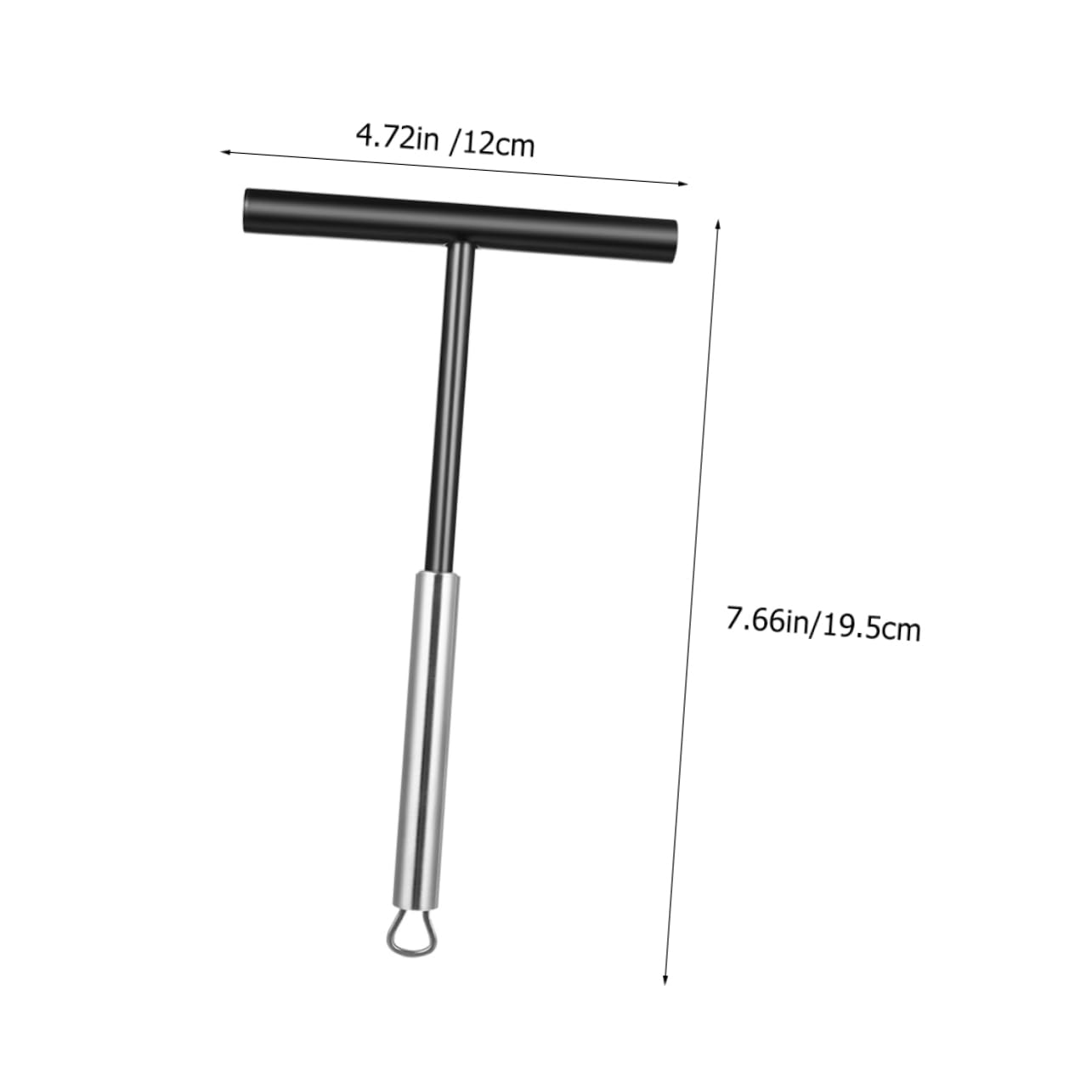 SHOWERORO Ergonomic Pancake Crepe Spreader Professional Food Tool for Cooking Stainless Steel Pan Scraping