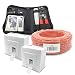 Produktbild ARLI CAT 7 25m Verlegekabel Netzwerkkabel CAT.7 + 2X Netzwerkdose Cat6a + 1x Werkzeugset Crimpzange Abisoliermesser Tester Netzwerk Werkzeug Set 4 in 1 S/FTP CAT7 PIMF Kabel AWG23/1 Ethernet 25 m