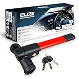 ENHANCED SECURITY: Features a tamper-resistant mechanism, effectively immobilizing the steering wheel to prevent vehicle theft. THREE-KEY CONVENIENCE: Comes with three keys, offering improved security and convenience for users. UNIVERSAL COMPATIBILIT...