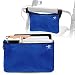 Pembrook Wheelchair Pouch Bag - Blue - Great simple accessory pack for your mobility devices. Fits most Scooters, Walkers, Rollators - Manual, Powered or Electric Wheelchairs