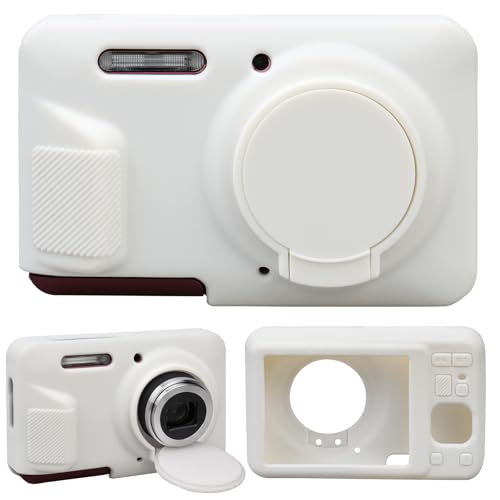 Funda de silicona para cámara Kodak PIXPRO FZ55 blanca