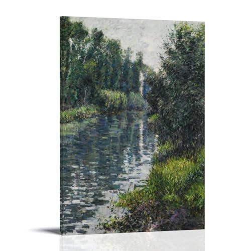 Toile Caillebotte Seine à Argenteuil pour créer une ambiance artistique de salon