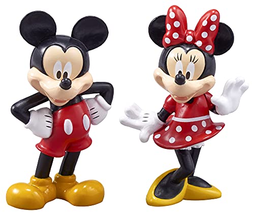 Décoration gâteau Disney en plastique réutilisable Mickey
