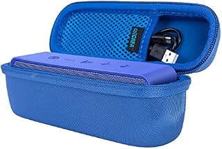 co2CREA Hard Travel Case for Anker SoundCore 1/2 Dual-Driver Bluetooth 4.0 Portable Wireless Speaker - Blue