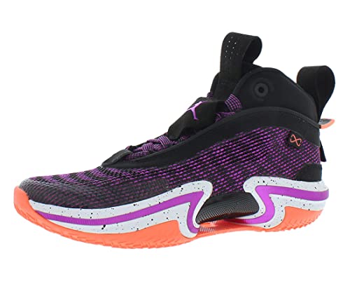 Nike Boy's Jordan AJ XXXVI Basketball Shoes 004, Black/Hyper Violet/White, 6.5 Big Kid US