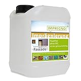 IMPREGNO"Fassade" Fassadenimprägnierung Schlagregenschutz Versiegelung Fassaden Mauer Abdichtung Fassadenschutz Mauerschutz Schutz Abdichtung (10 Liter)