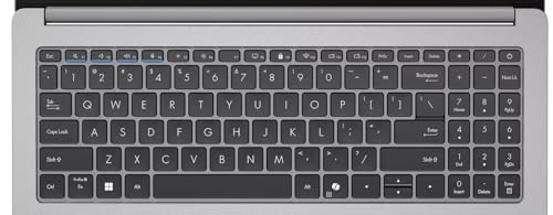 Image of Saco Keyboard Cover for 2025 ASUS Expertbook P1 P1503 & Expertbook B1 B1503 15.6 Inch Laptop | Anti-Spill, Ultra-Thin Keyboard Protector