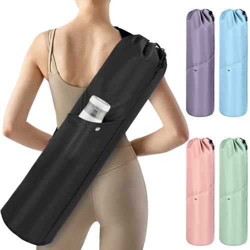 ITHWIU Yoga Mat Bag with Multi-Functional Storage Pockets, Waterproof Yoga ...