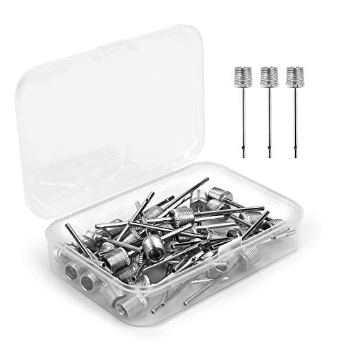homepa 35pcs Air Pump Needle, Air Inflation Needle for Basketball, Soccer Ball, Volleyball, Football...