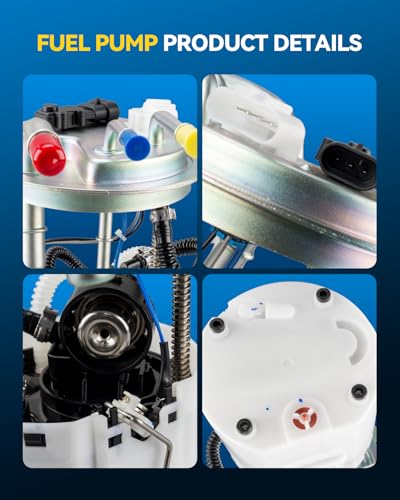 Image of PHILTOP Electric Fuel Pump Assembly Fits for Chevrolet Tahoe, Cadillac Escalade, GMC Yukon, 2004 2005 2006 2007, 4.8L /5.3L /6.0L /6.2L, FG0808