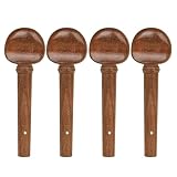 Clavijeros de violín de palisandro de calidad con agarre ergonómico, precisión optimizada y control Clavijas de violín