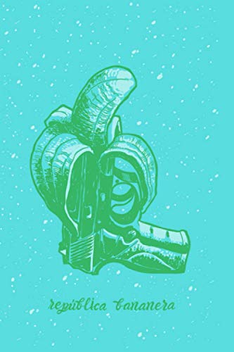 República bananera: Bloc cuadriiculado ,120 páginas, 6 x 9, acabado mate, tapa blanda