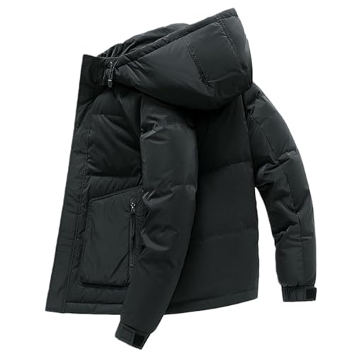 Doudoune d'hiver homme élégante et épaisse avec finitions soignées