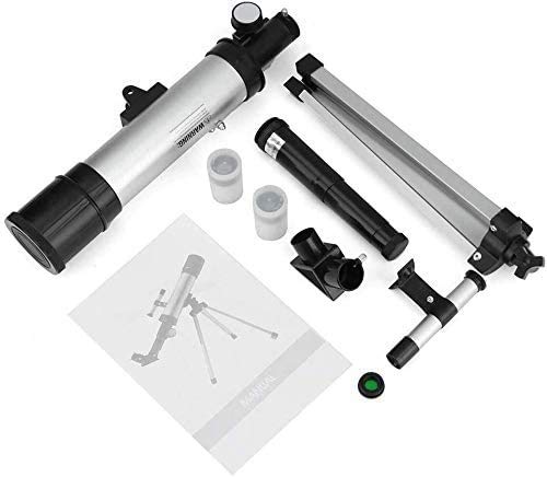 Telescopio refractor para adultos 50mm apertura 360mm montaje AZ miniatura 3