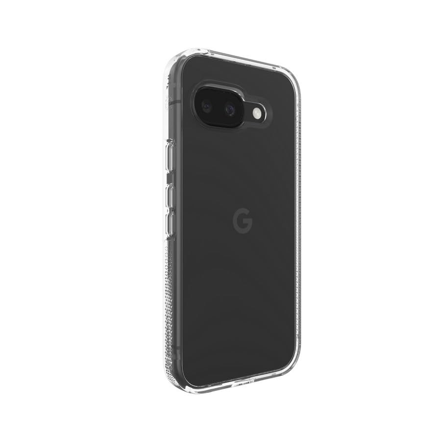 Image of ZAGG Crystal Palace Google Pixel 9a Case - Crystal Clear, 13ft Drop Protection, Slim, Anti-Yellowing, Graphene Reinforced, Wireless Charging Compatible, Anti-Scratch