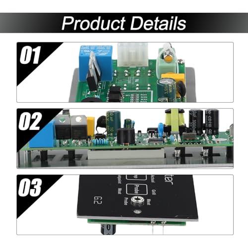 Termostato digital con arnés de cableado FACAIIO para solucionar caídas de calor en parrillas 7