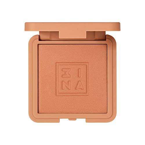 3INA MAKEUP - Vegan - The Blush 591 - Arena marrón - Colorete en polvo fácil de difuminar - Acabado natural y sedoso - Colores altamente pigmentados - Textura ligera - 10 tonos - Cruelty Free