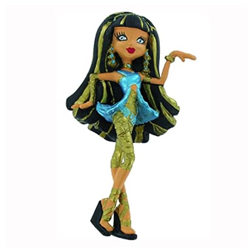 Comansi COMA99673 - Monster High minifigur Cleo de Nile, 10 cm