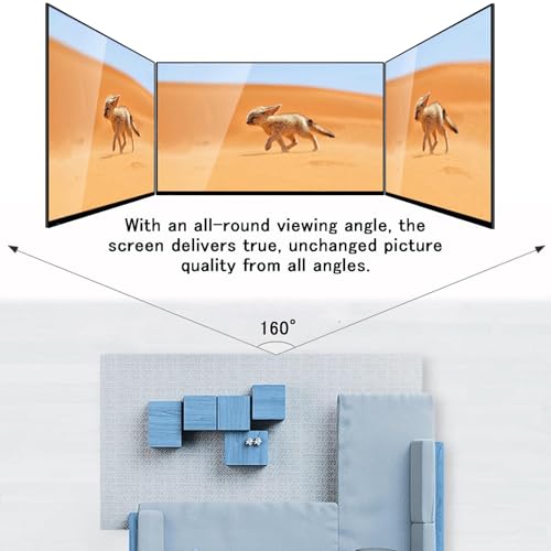 Pantalla portátil para proyector, 16:9, 30 pulgadas miniatura 6
