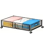 【Ampliamente utilizado】: la caja de almacenamiento se puede usar debajo de la cama, armario, estante, sofá, es un excelente cajón de almacenamiento para el hogar, la practicidad es fuerte.