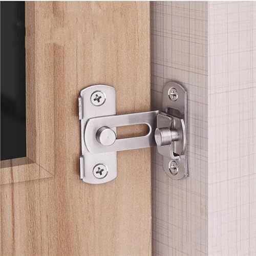 Boucle à angle droit 90° en acier inoxydable 304 pour porte de maison - 4