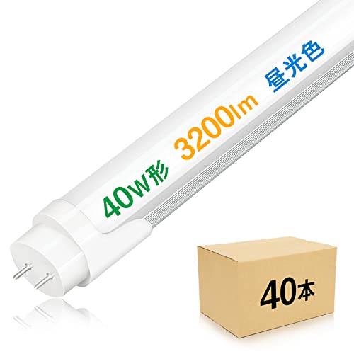 Ɩ 40{Zbg ledu 40w` ǌu 3200lm ȃGl^Cv GT-RGD-20W120CWGP-40B u 20W ledu O[Hsv F 120cm 1198mm G13 t8 40W^ ǌ^LED