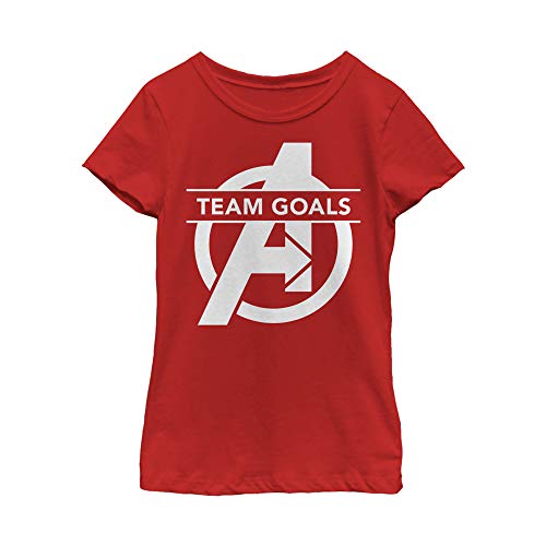 Marvel Girl's Team Goals T-Shirt