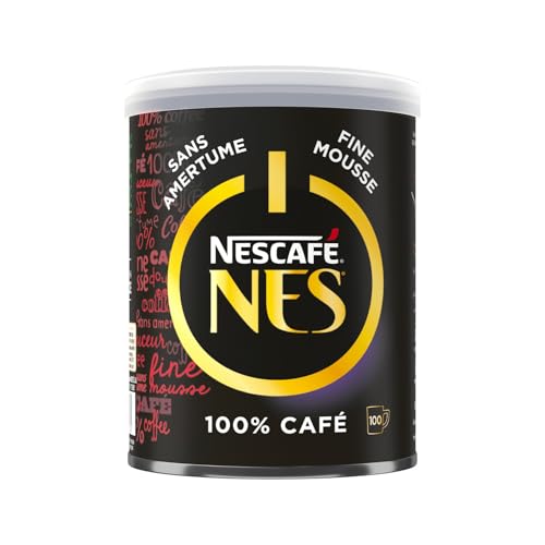 Nescafé NES,dark_roast, Grain entier, Café Soluble, Boîte de 200g