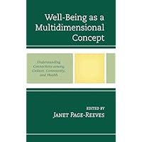 Well-Being as a Multidimensional Concept