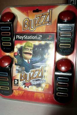  Buzz! superquiz ps2 + buzz usb