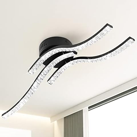 Lámpara de techo LED Zewanny 24W ondulada Cover