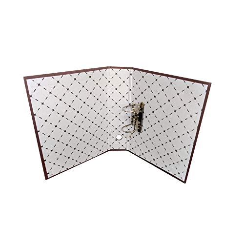 Image of Cardboard Lever Arch Box File (Multicolor, Pack of 4)