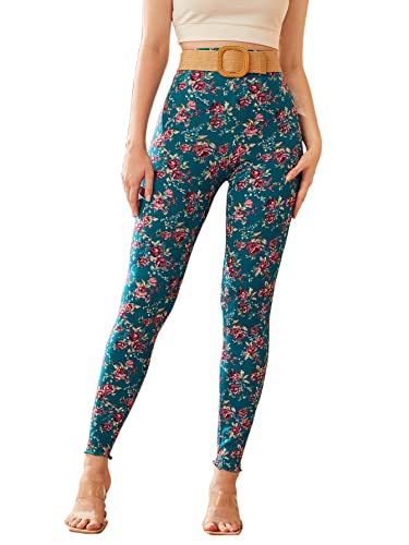 Image of DTR FASHION Women's Ultra Soft Cotton 4 Way Stretchable Viscose Elasthane Fabric Ankle Length Leggings for Women