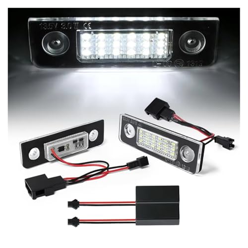 Lámpara matrícula LED para Skoda Octavia 1Z y Roomster 5J con homologación OEM 1Z0943021 4