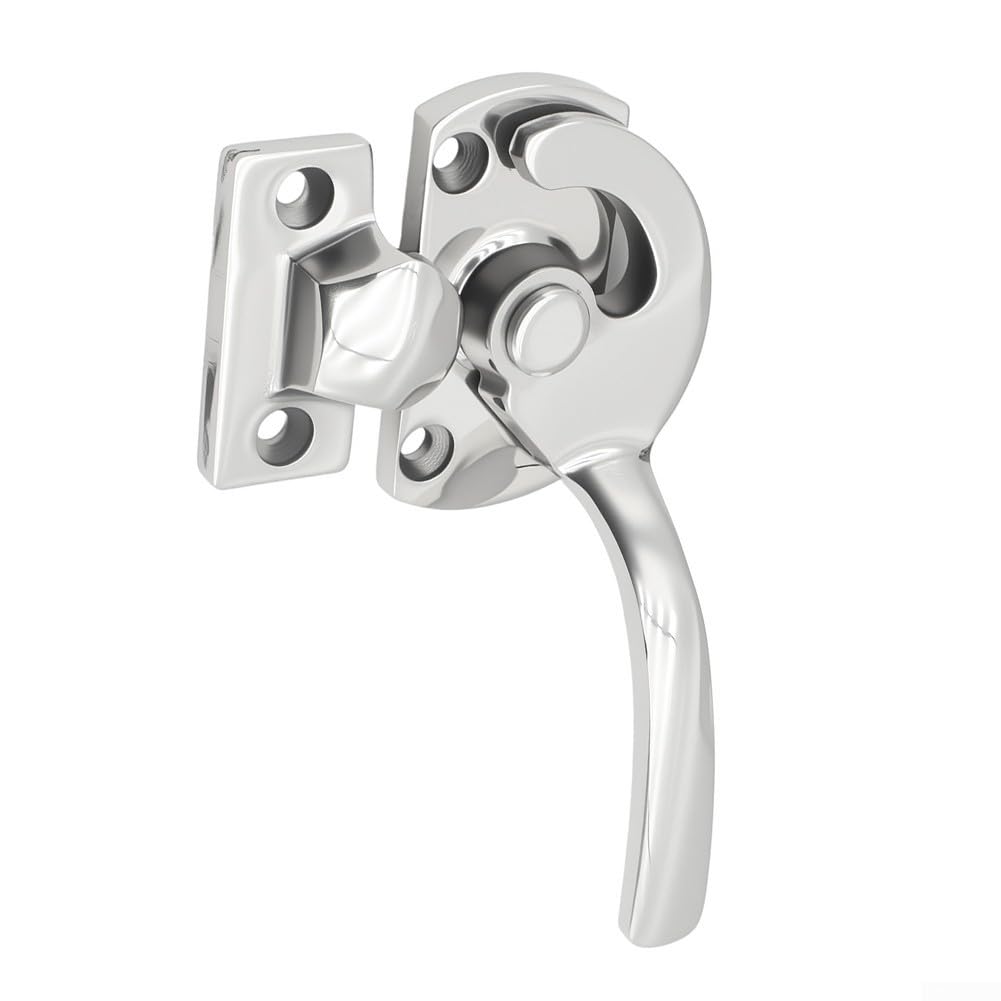 Serrure inox 304 pour gaucher et droitier boucle robuste 37 mm modèle FHS11-89